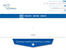 Tablet Screenshot of ofiespacio.com.mx